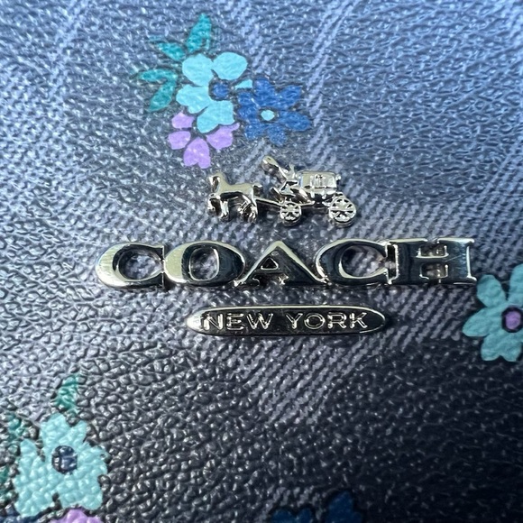 Coach Reversible Tote Denim Cornflower - Picture 2 of 5